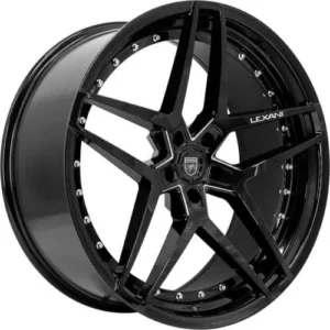Lexani SPIKE - Blk w/CNC Groove