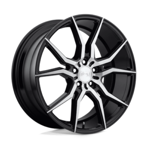 Niche M166 ASCARI - GLOSS BLACK BRUSHED