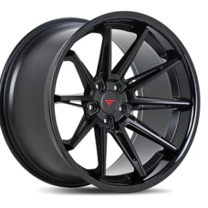 Ferrada Wheels CM2 - Matte Black / Gloss Black Lip