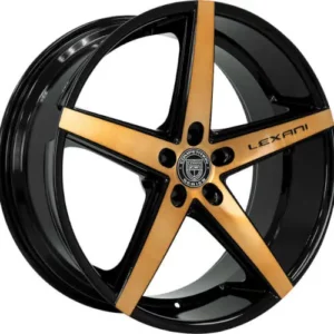 Lexani R4 - Brushed w/Bronze Tint & Gloss Blk