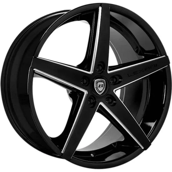 Lexani R4 - Brushed w/Bronze Tint & Gloss Blk