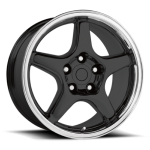 Performance Replicas PR103 - GLOSS BLACK/MACHINED LIP