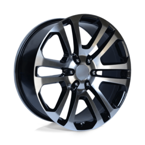 Performance Replicas PR158 - GLOSS BLACK WITH MACHINED FACE