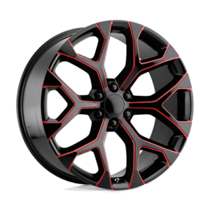 Performance Replicas PR176 - GLOSS BLACK RED MILLED
