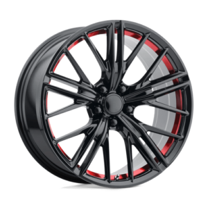 Performance Replicas PR194 - GLOSS BLACK RED MACHINED