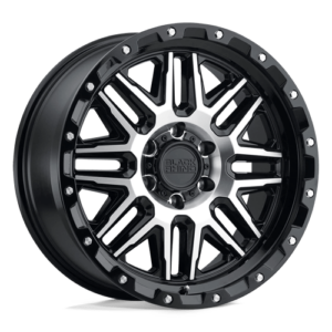 Black Rhino ALAMO - GLOSS BLACK W/ MACHINED FACE & STAINLESS BOLTS
