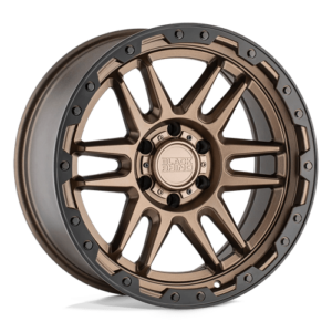 Black Rhino APACHE - MATTE BRONZE W/ BLACK RING & BLACK BOLTS