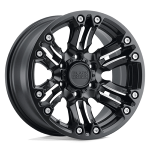 Black Rhino ASAGAI - MATTE BLACK & MACHINED W/ STAINLESS BOLTS