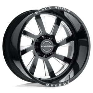 Black Rhino BLASTER - GLOSS BLACK W/ MILLED SPOKES - DIRECTIONAL