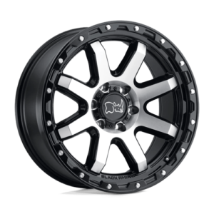 Black Rhino COYOTE - GLOSS BLACK W/ MACHINED FACE & STAINLESS BOLTS