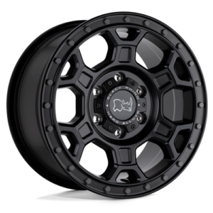 Black Rhino MIDHILL - MATTE BLACK W/ GUNMETAL BOLTS
