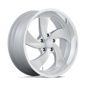 US Mag U134 DESPERADO - SILVER BRUSHED FACE MILLED DIAMOND CUT MILLED