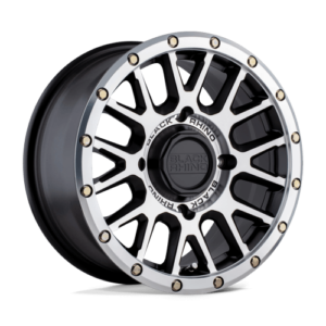 Black Rhino Powersports LA PAZ UTV - SEMI GLOSS BLACK WITH MACHINED FACE